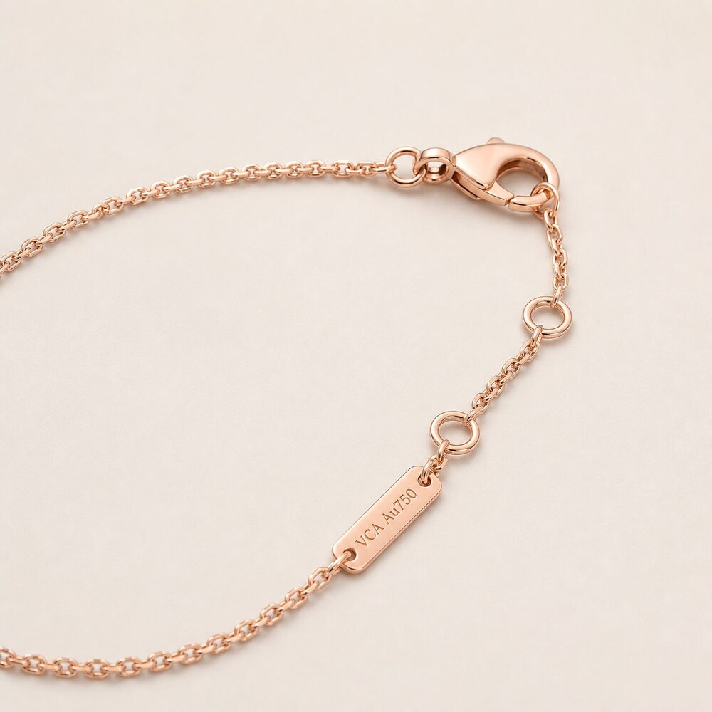 Van Cleef & Arpels Elegant Signature Bracelet Style 2 | New with Box - Picture 6 of 9